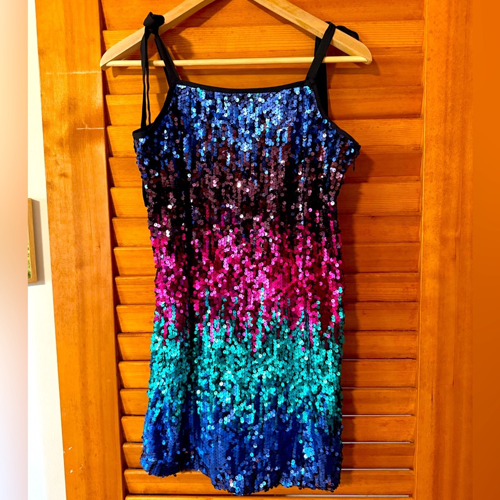 12th tribe - Wild Honey - Sequin Dress -‎ M NWT